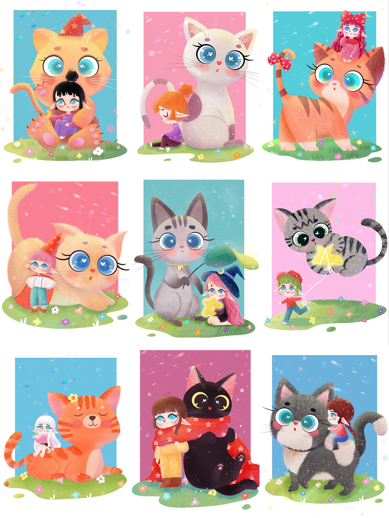 小猫咪与小精灵