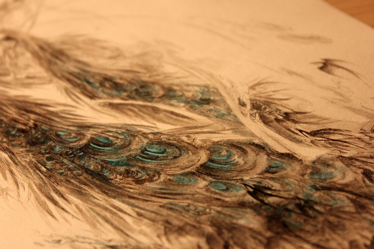 【手绘几幅】心霾不思去,孤梦悄入怀_画师杉泽-站酷zcool