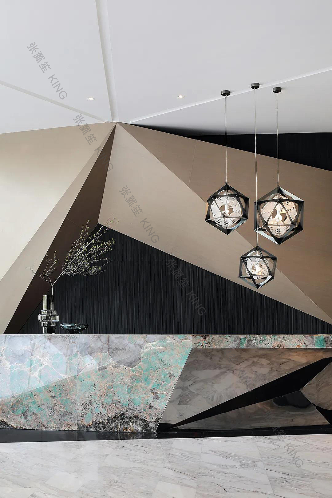 金茂府.洞庭生态创新城售楼处（图ZMjA3MTEwMjY4） - 家装设计 - 站酷设计师张翼笙原创素材 - 站酷ZCOOL