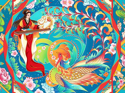 河南省博物院×知著文创 青铜镜面纹设计春节系列