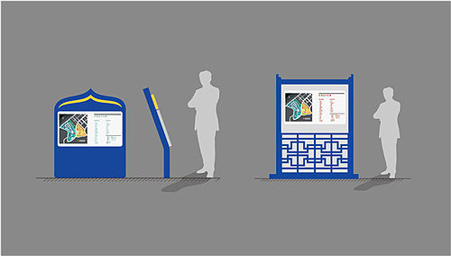 【美食广场设计】霍尔果斯金港皮草城环球美食港