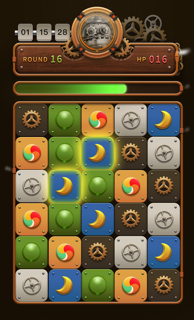 朋克游戏界面设计