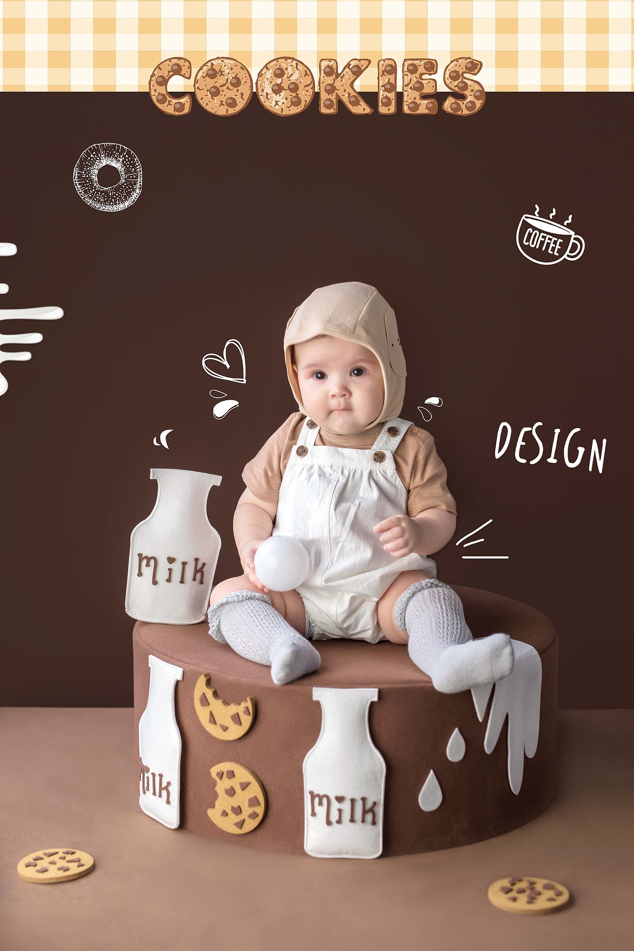 百天女孩场景服装