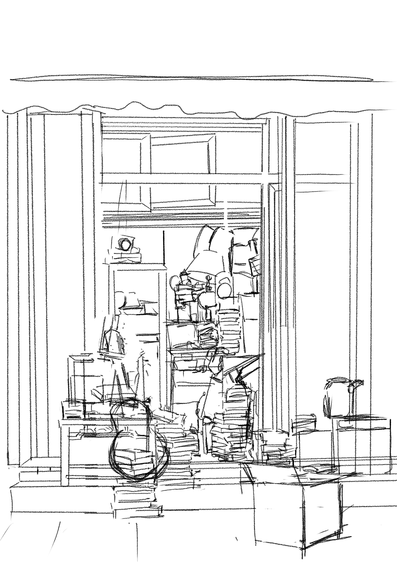 二手杂货店（图ZMjc3NTY3NzY0） - 艺术插画 - 站酷设计师Saddyflash原创素材 - 站酷ZCOOL