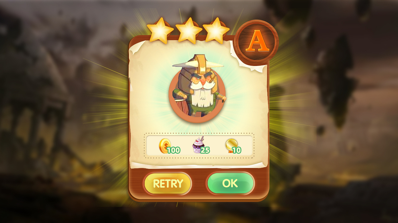 纸张质感游戏ui练习|ui|游戏ui|一只设计狮呀 - 临摹作品 - 站酷