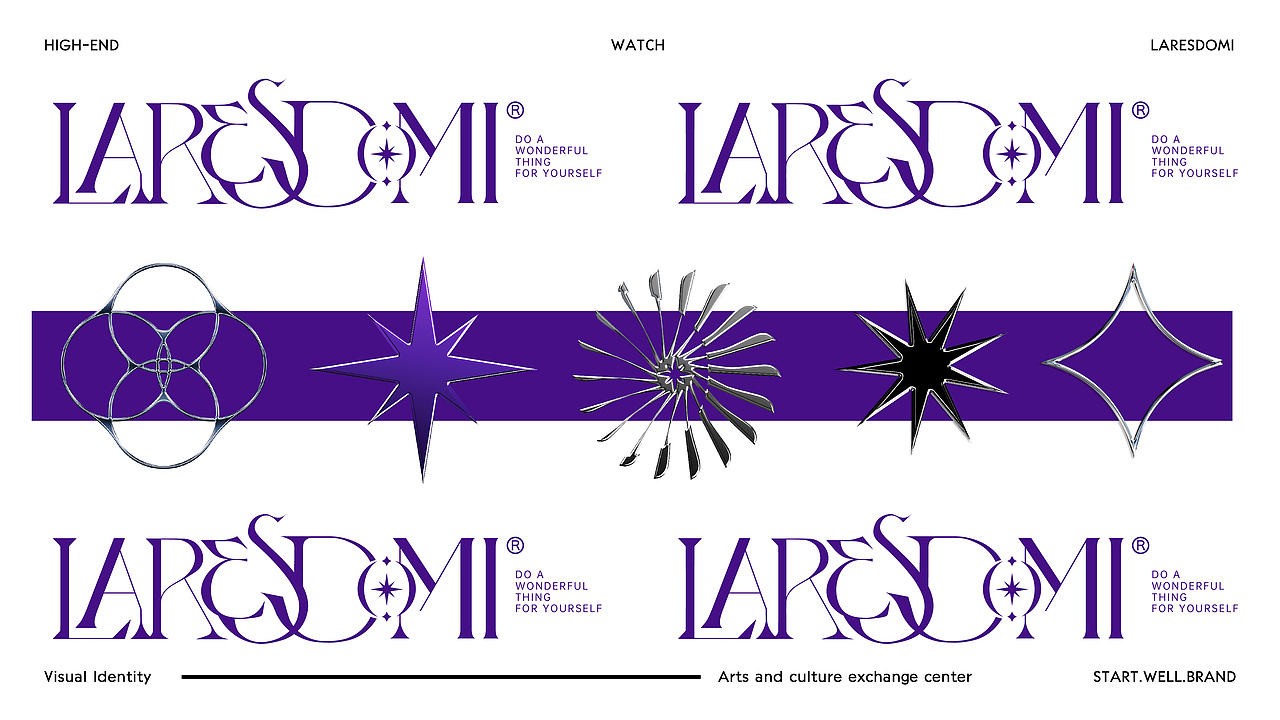 复古手表品牌LOGO-VI设计