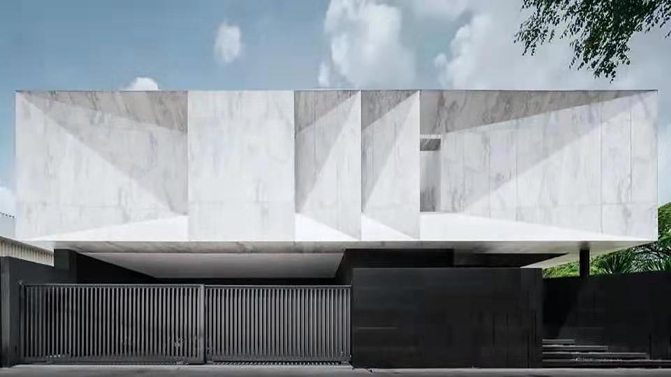 YPG全球顶建筑立面高温釉3D打印特色艺术玻璃表现