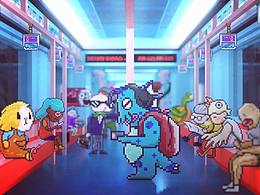 voxel+pixel///通勤の渔王