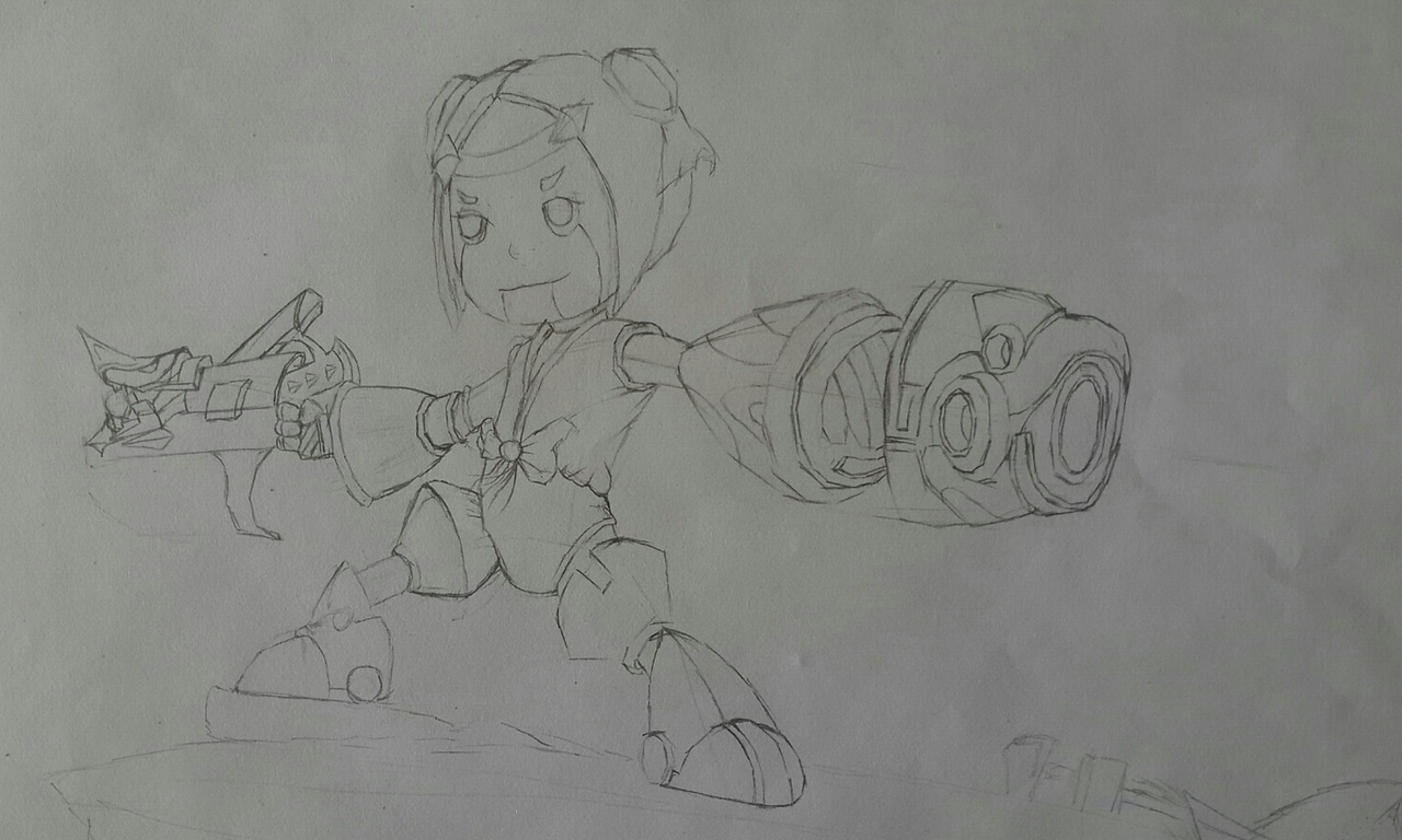 王者荣耀英雄手绘