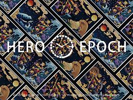 一组英雄与时代的插画