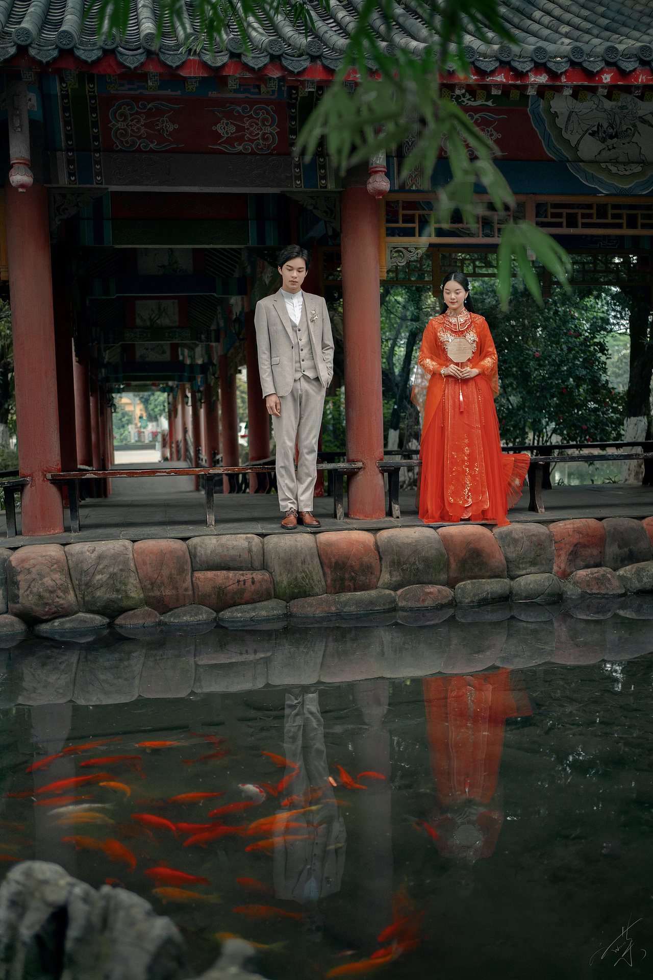 看起来又不是那么中式