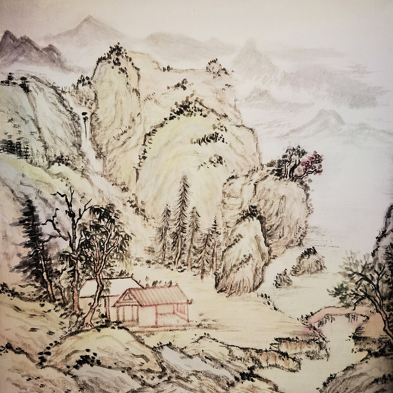 山水画 中国画 中国美术家协会会员李佩锦作品（图ZMjU1NDM2MTcy） - 绘画 - 站酷设计师书画经纪人原创素材 - 站酷ZCOOL