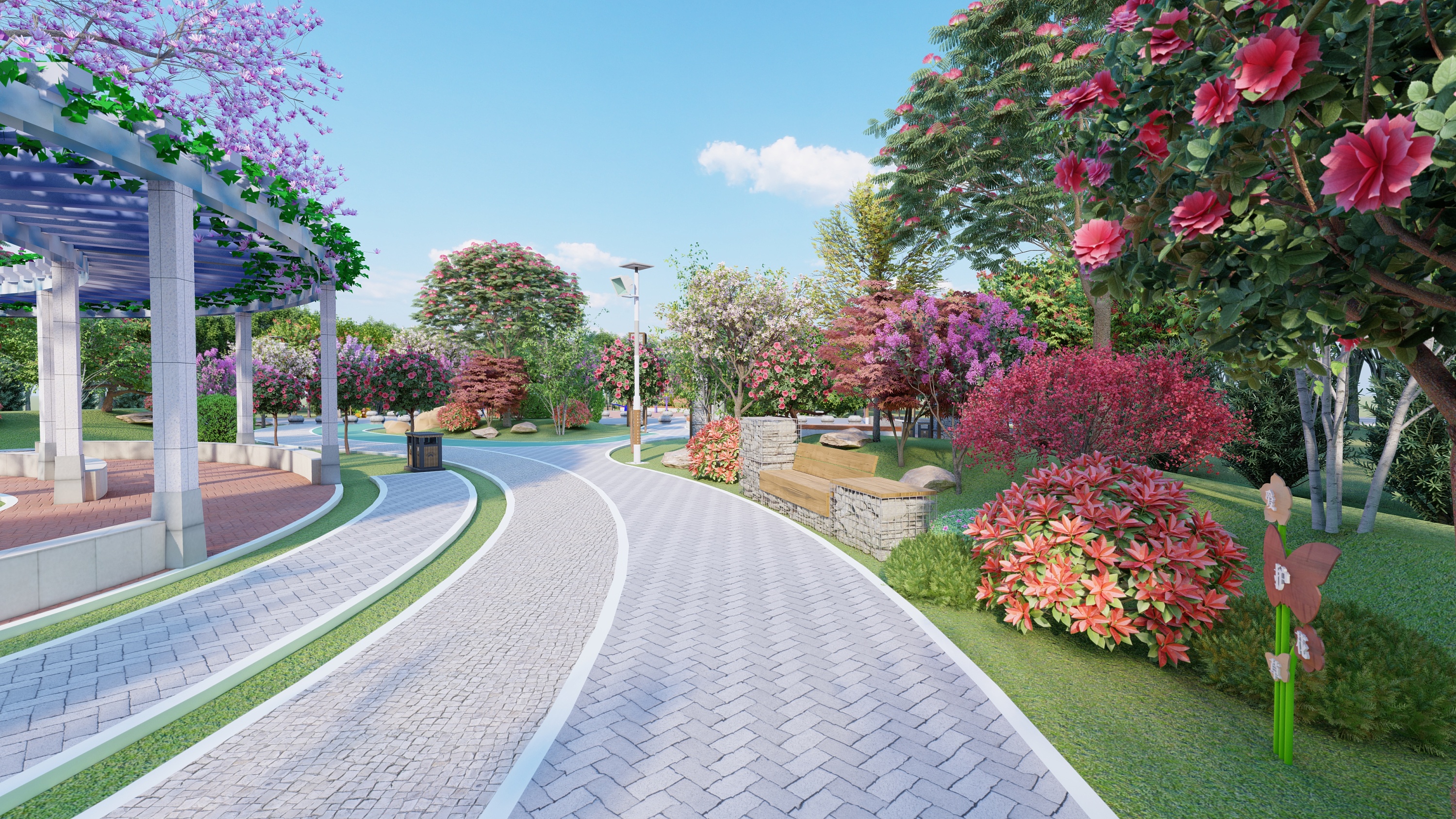 乡村广场|空间|景观设计|蒋荣荣 - 原创作品 - 站酷 (zcool)