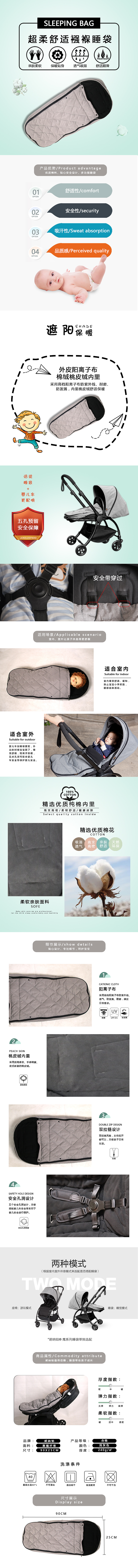 睡袋详情