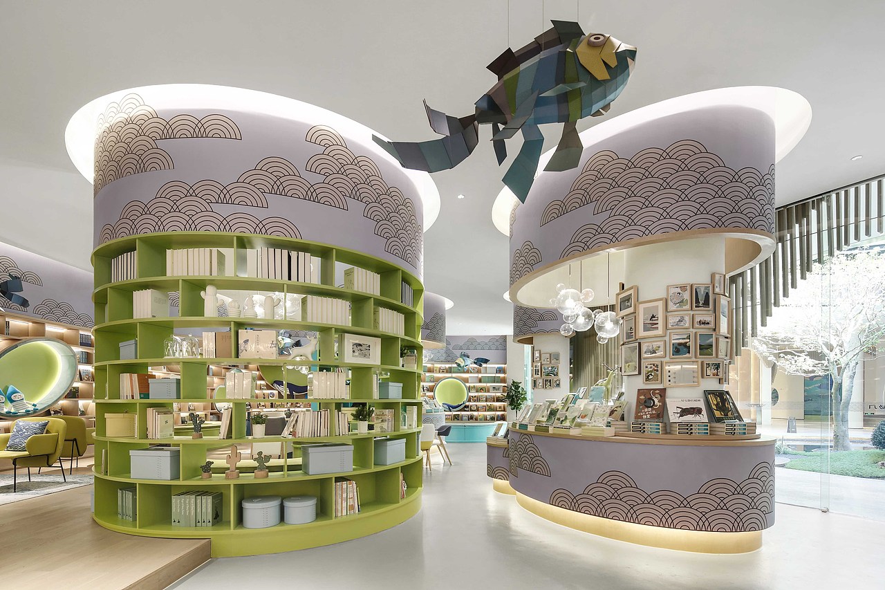 鲤乐荟亲子会所 | 1000m²儿童乐园,自然、纯美、灵动