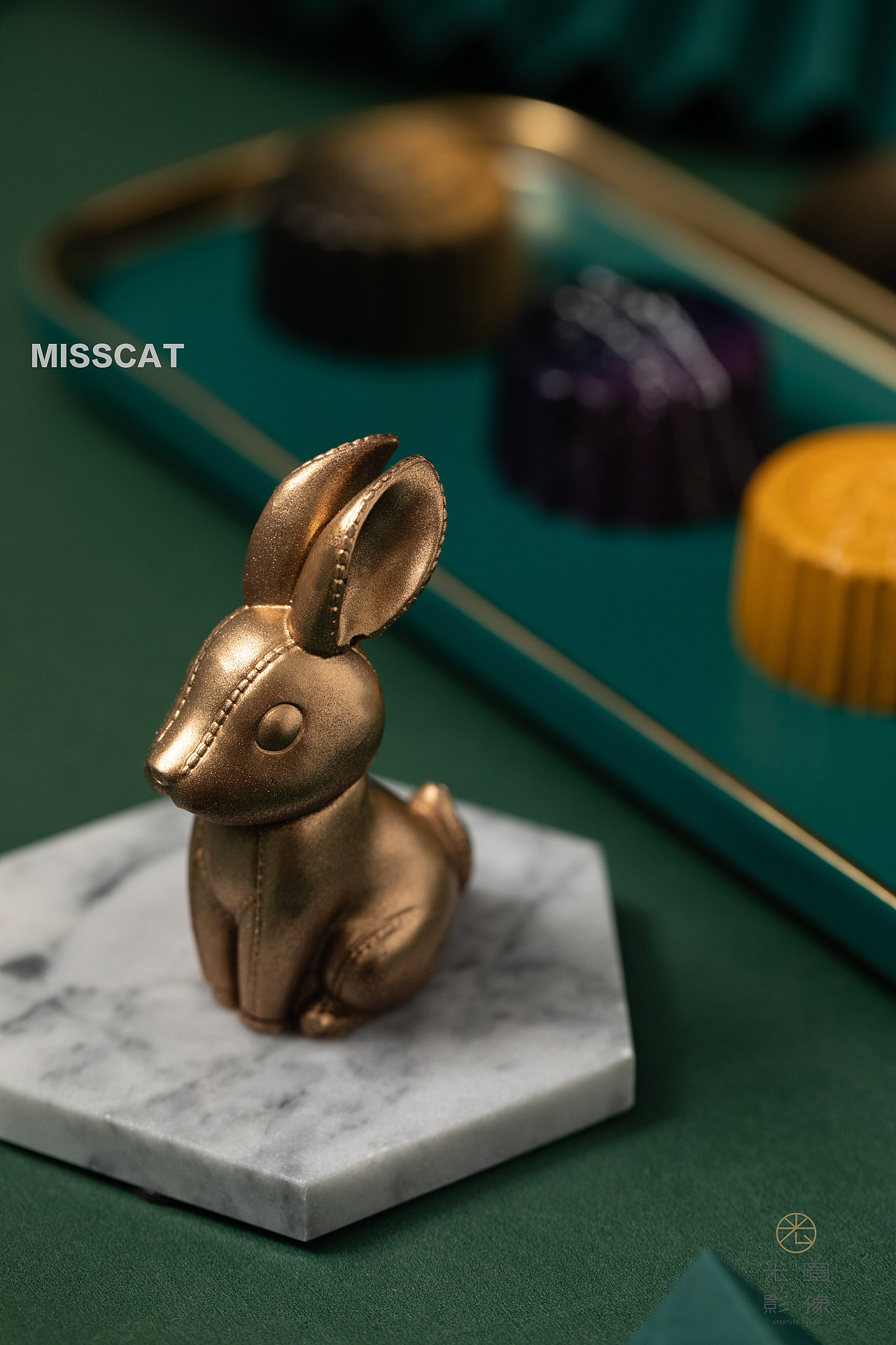 海南海口MISSCAT烘培2019年款月饼 巧克力 奶黄流心款