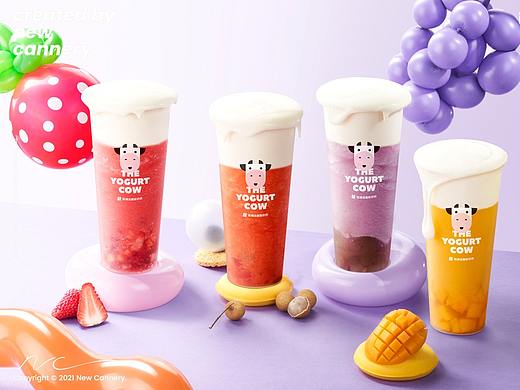 『平面+视频 』一只酸奶牛·厚果叠叠乐 ✖ 新罐头 