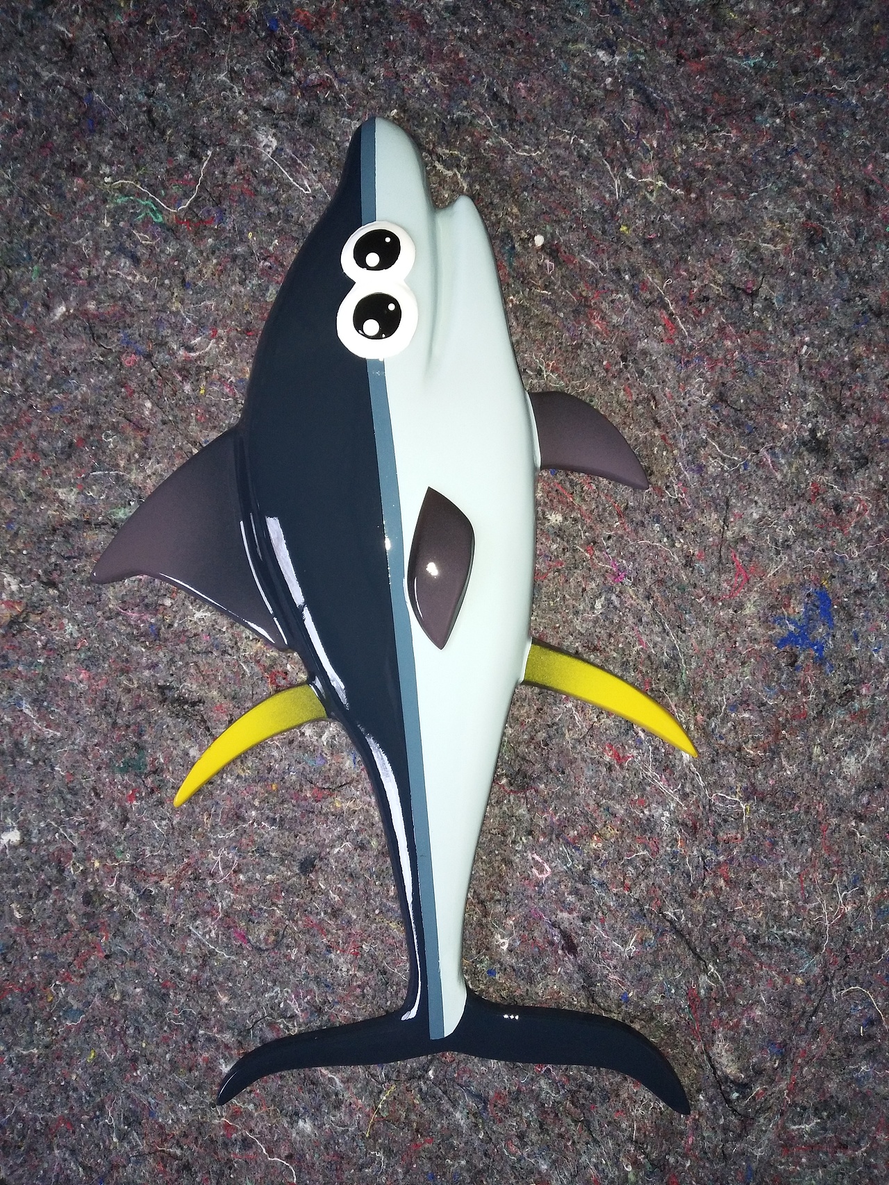 烤漆品质很高的海洋生物主题浮雕小品2