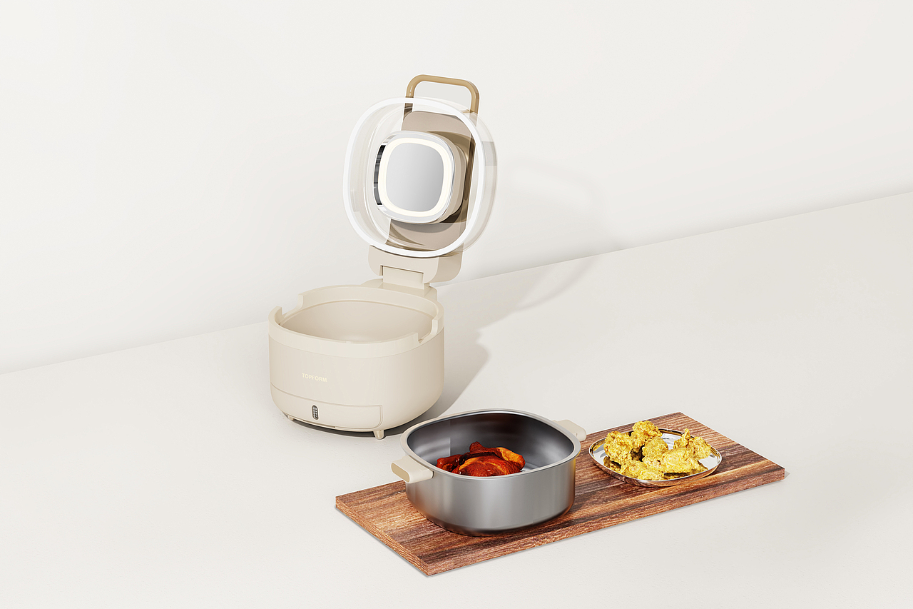 蒸汽炸锅 STEAM FRYER（图ZMzAzMDI0MDk2） - 其他工业/产品 - 站酷设计师上承设计周浩原创素材 - 站酷ZCOOL