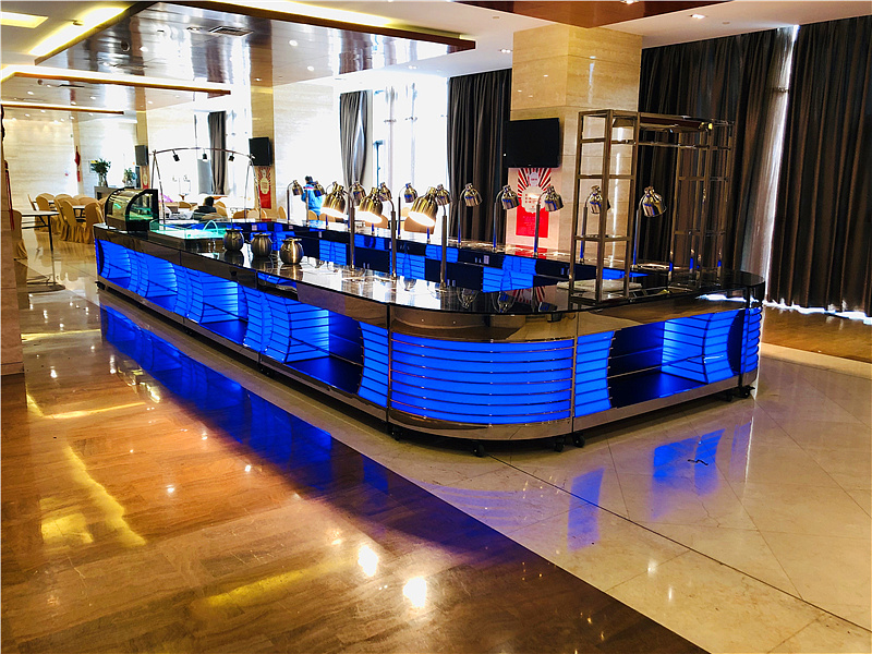 酒店自助餐台定制 移动布菲台定制