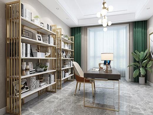 刚出炉的铁艺书架