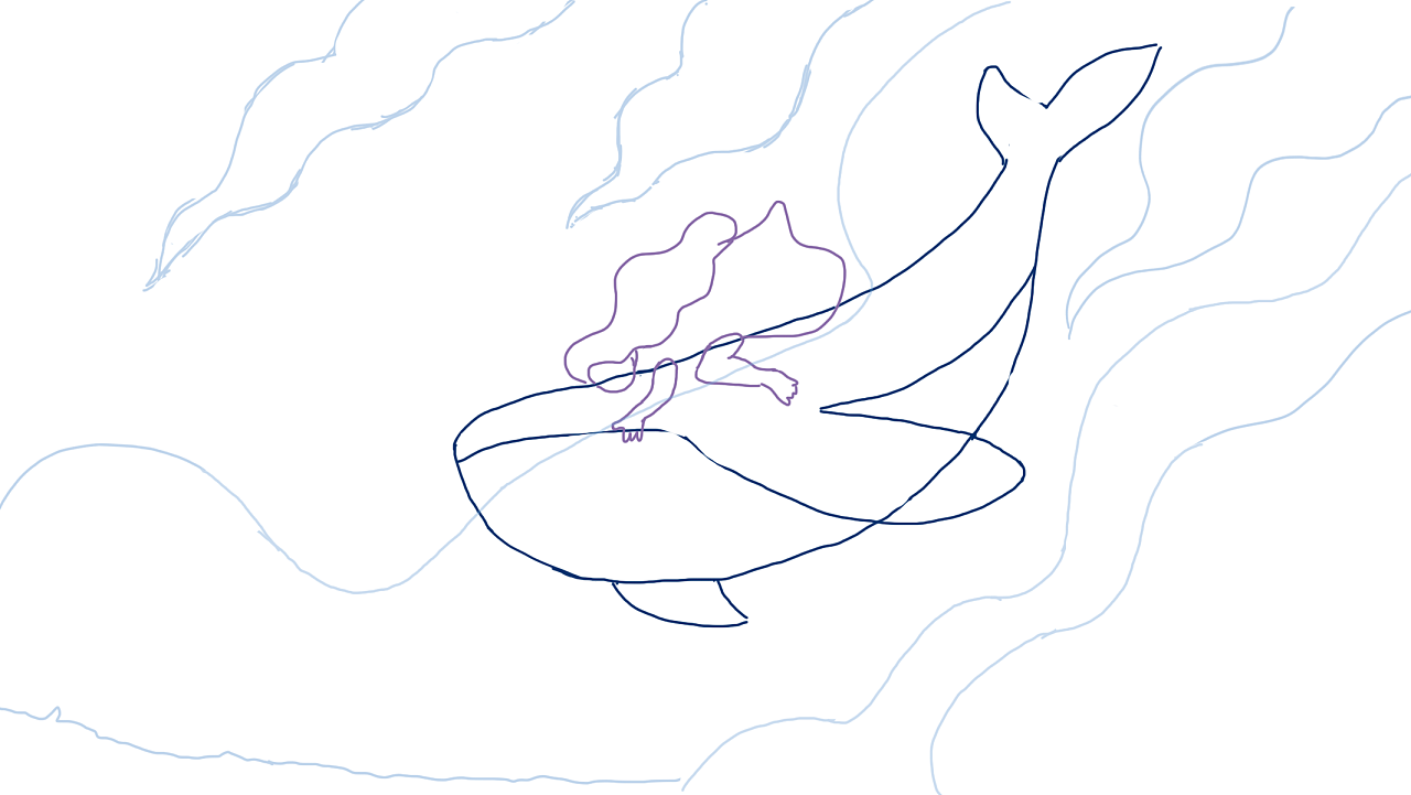 海兽之子feel的海底小女孩