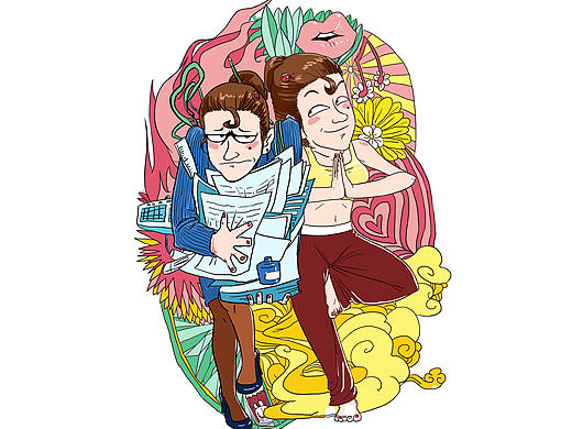 大渝网 招聘会（个人主页-ZMjk1OTU1ODA=） - 商业插画 - 站酷设计师臭脸蜀黍原创素材 - 站酷ZCOOL