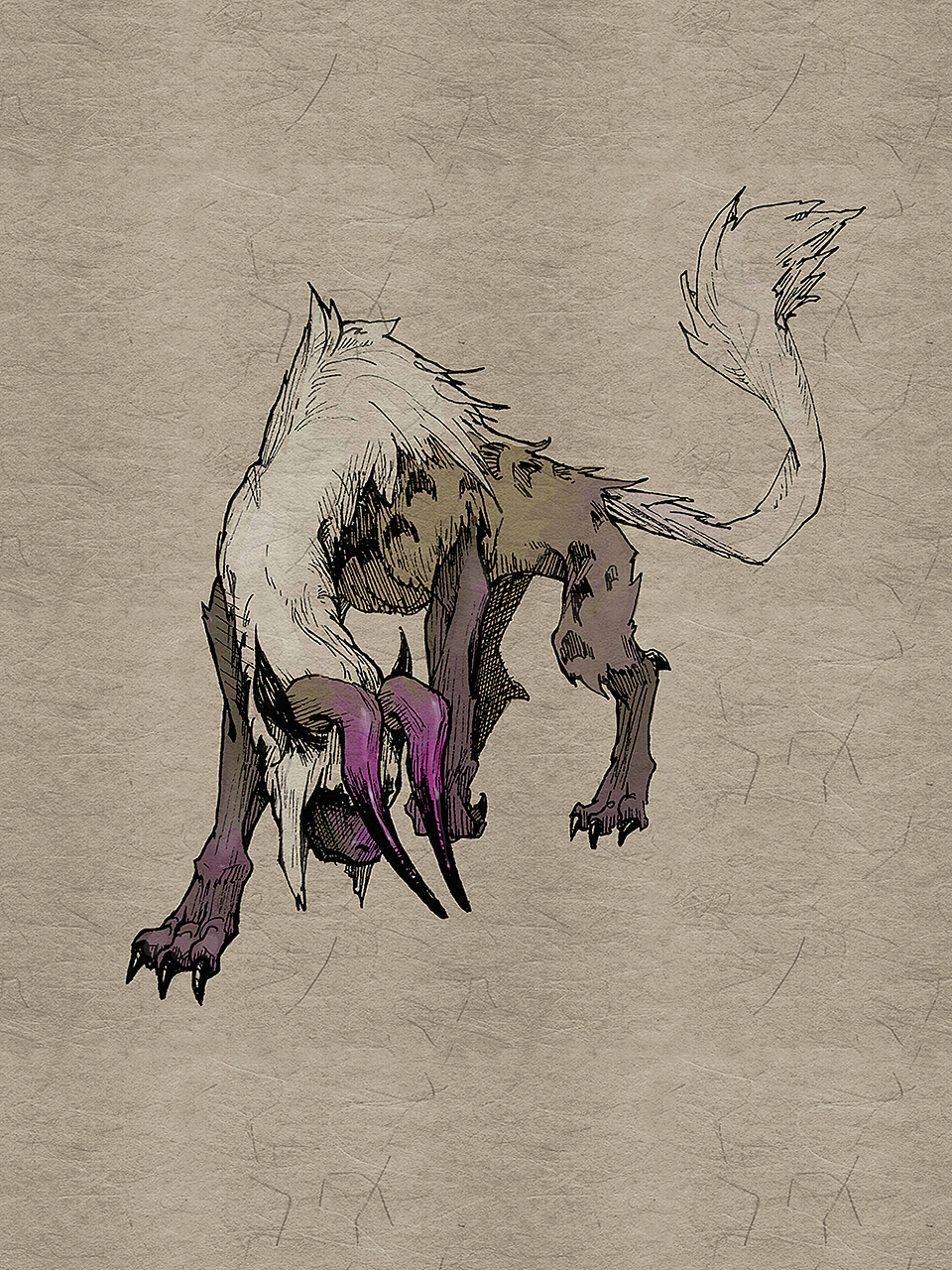 角色练习（图ZMjE3MTgwMDY4） - 艺术插画 - 站酷设计师方狼wolfl原创素材 - 站酷ZCOOL