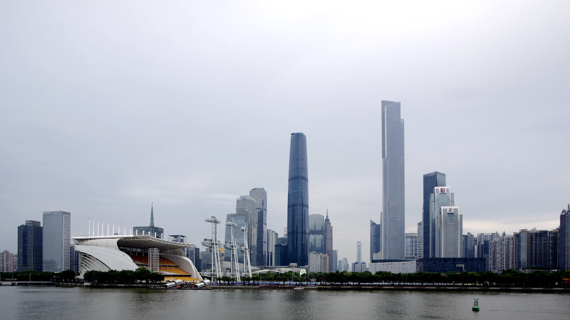 世界第二高塔-广州塔(小蛮腰)