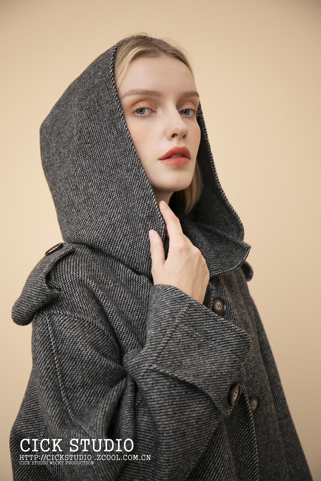 毛呢大衣冬装拍摄