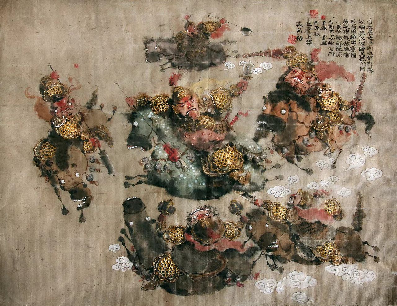 2022年的纸本设色（图ZMzI4MzUwNzMy） - 绘画 - 站酷设计师蔡骏Z87733198原创素材 - 站酷ZCOOL