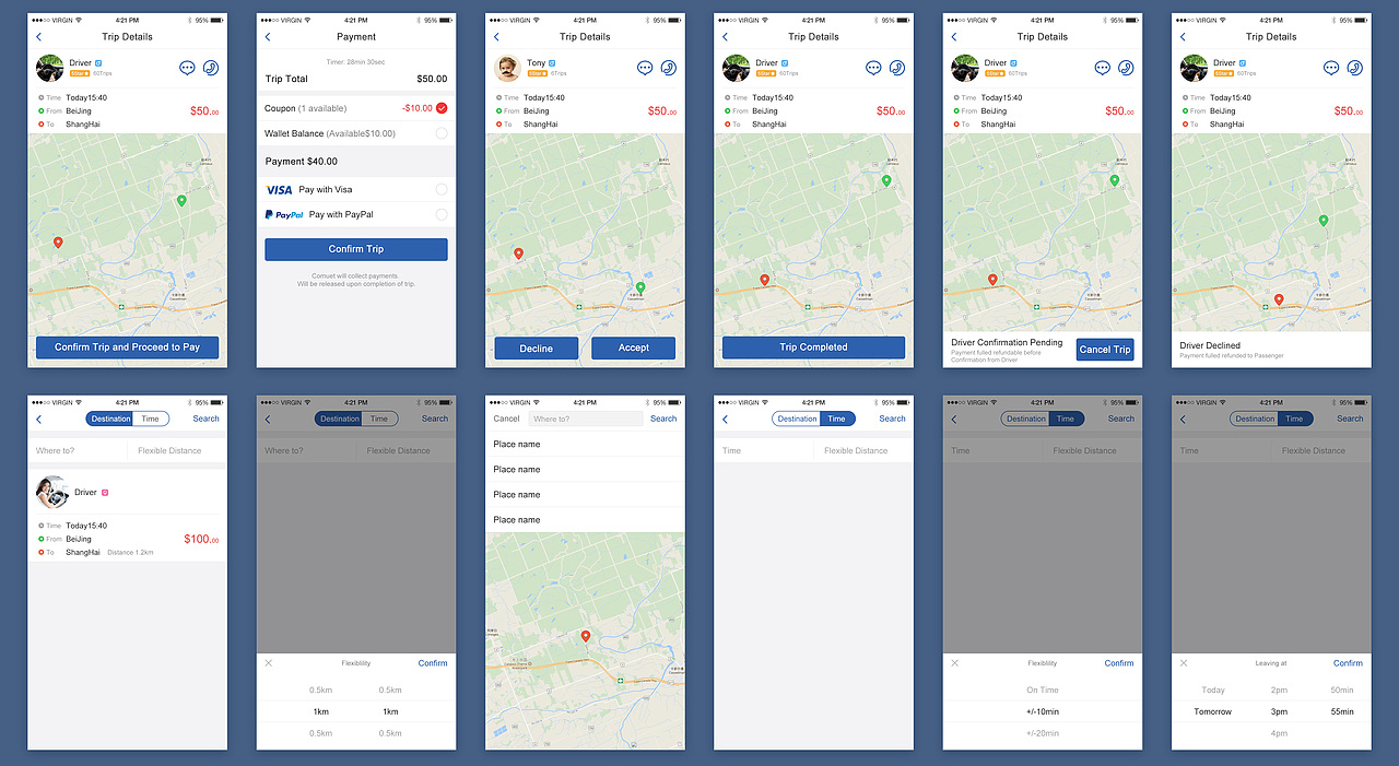 国外顺风车项目