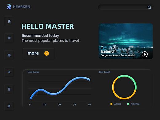 web界面设计（个人主页-ZNDE2ODkwMDg=） - 软件界面 - 站酷设计师XMSMZ原创素材 - 站酷ZCOOL