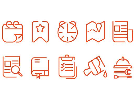 線性圖標(biāo)練習(xí)（個(gè)人主頁(yè)-ZMjcyOTkyNjg=） - 圖標(biāo) - 站酷設(shè)計(jì)師YUAN藝CHEN0原創(chuàng)素材 - 站酷ZCOOL