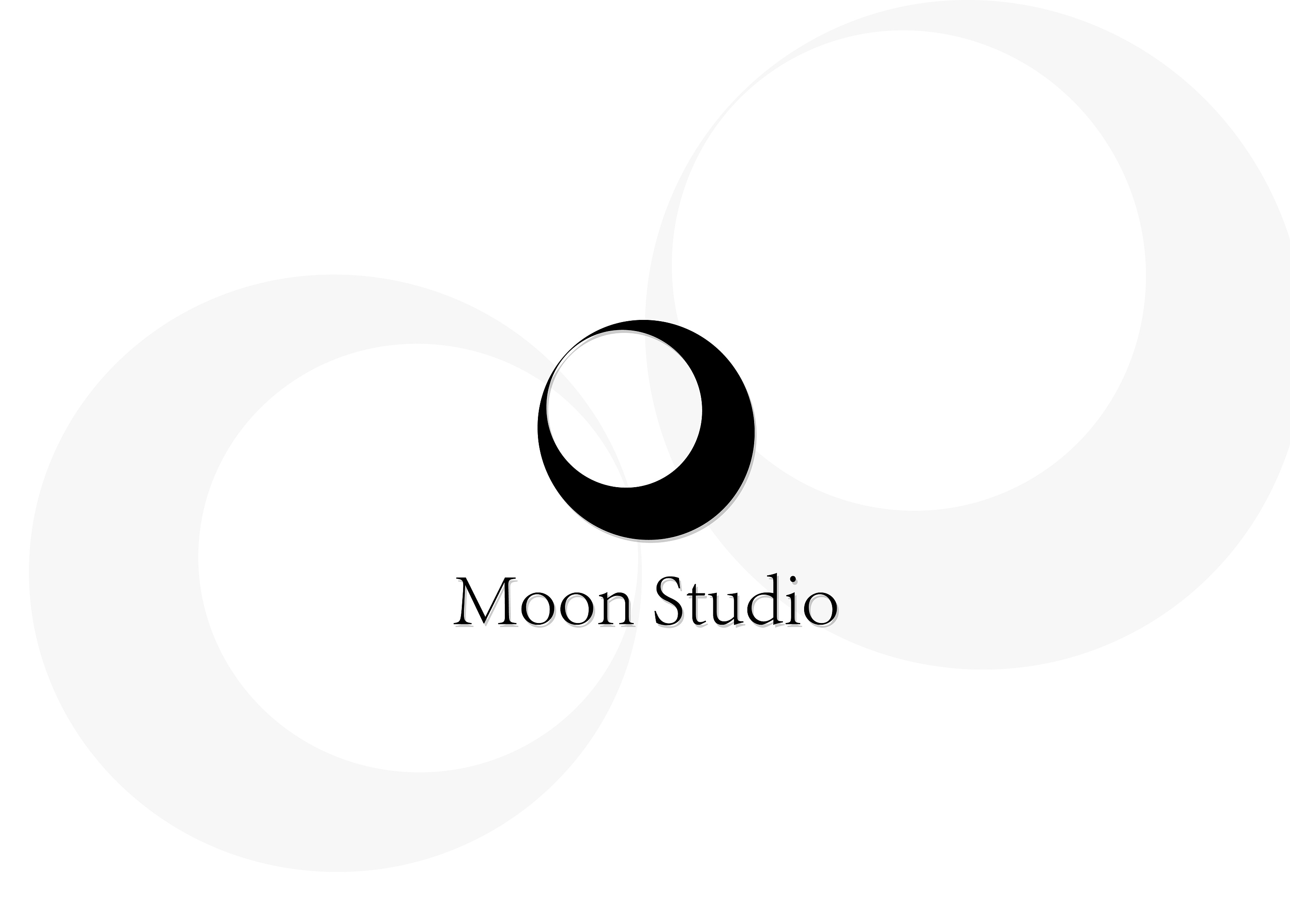 moon工作室logo设计 |平面|标志|吴梦是个设计师 - 原创作品 - 站酷