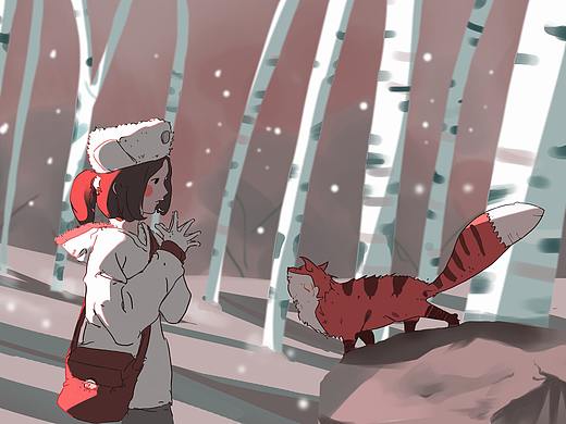 插画临摹（个人主页-ZMzIzNjA0MDg=） - 创作习作 - 站酷设计师众星吱吱原创素材 - 站酷ZCOOL