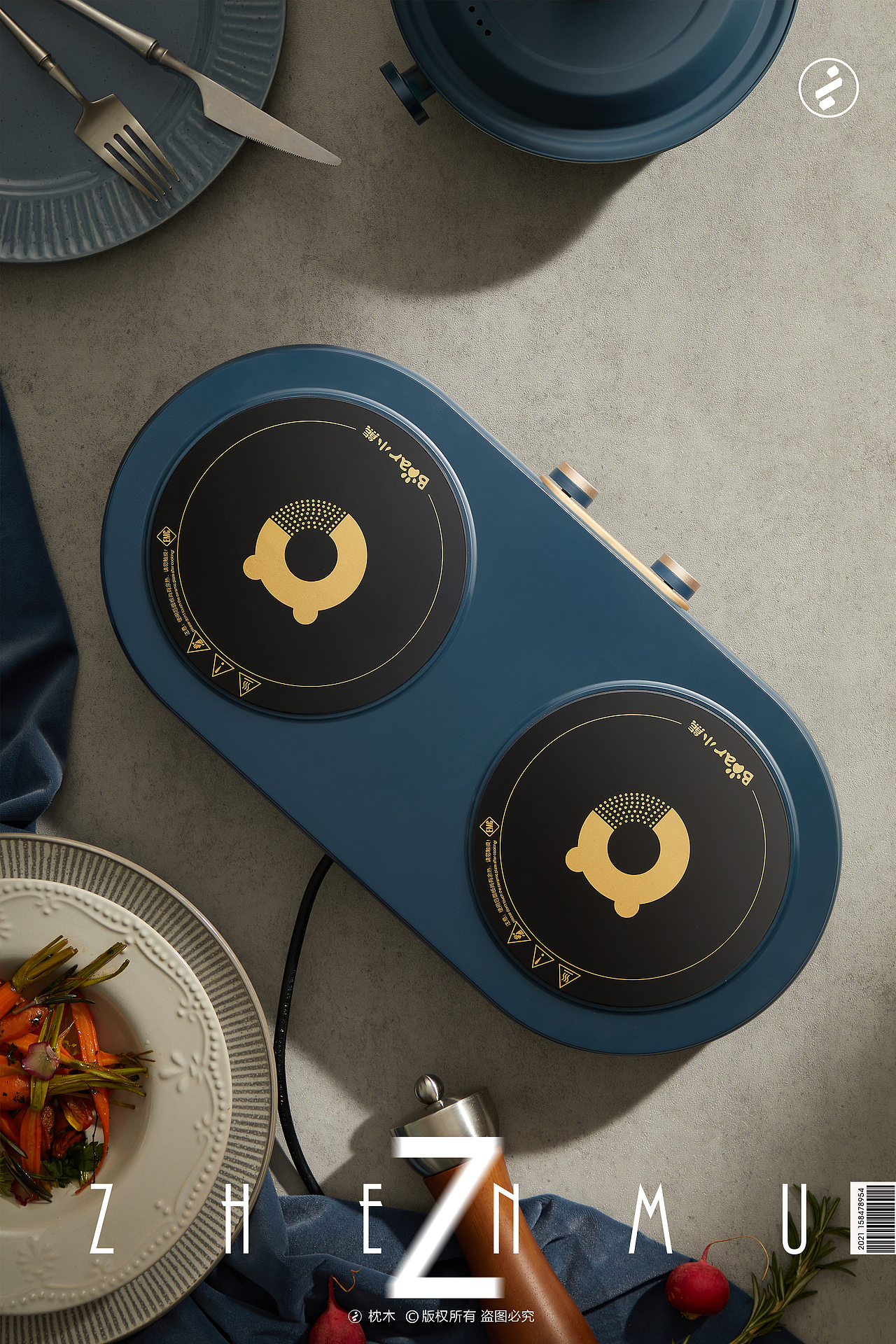 电磁炉平面拍摄（图ZMjY1OTA4NTU2） - 产品摄影 - 站酷设计师枕木文化原创素材 - 站酷ZCOOL