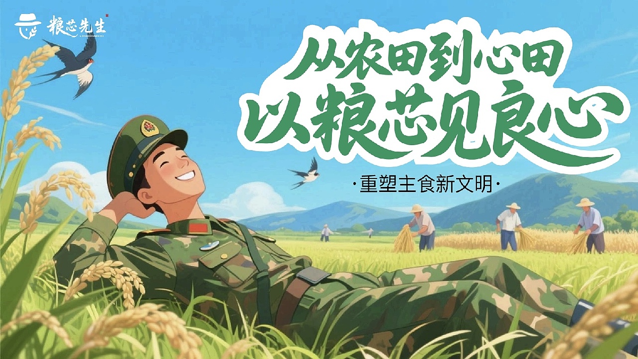 《粮芯先生》路要慢慢走,饭要好好吃