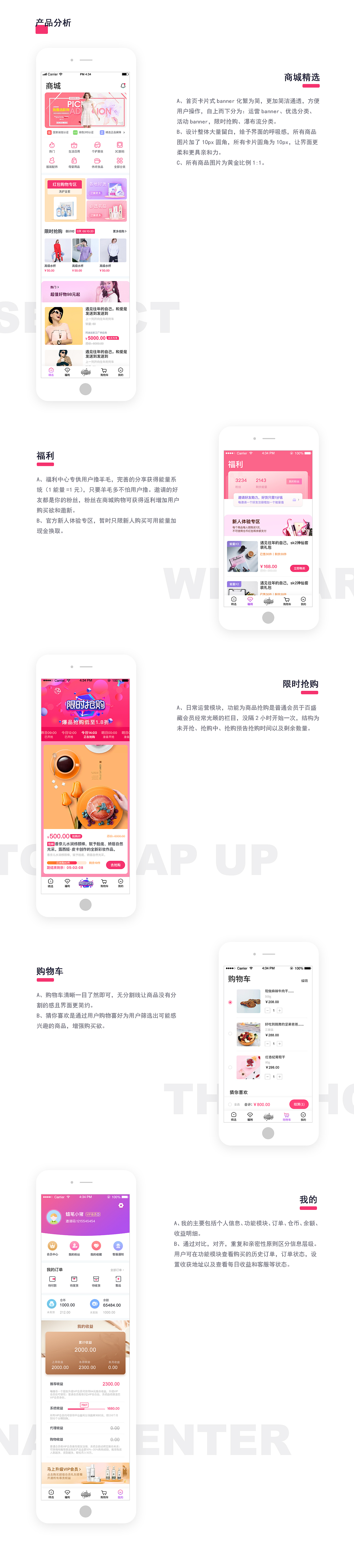 百盛仓-购物商城（图ZMTY0MzcwNzQ4） - APP界面 - 站酷设计师amlzh原创素材 - 站酷ZCOOL