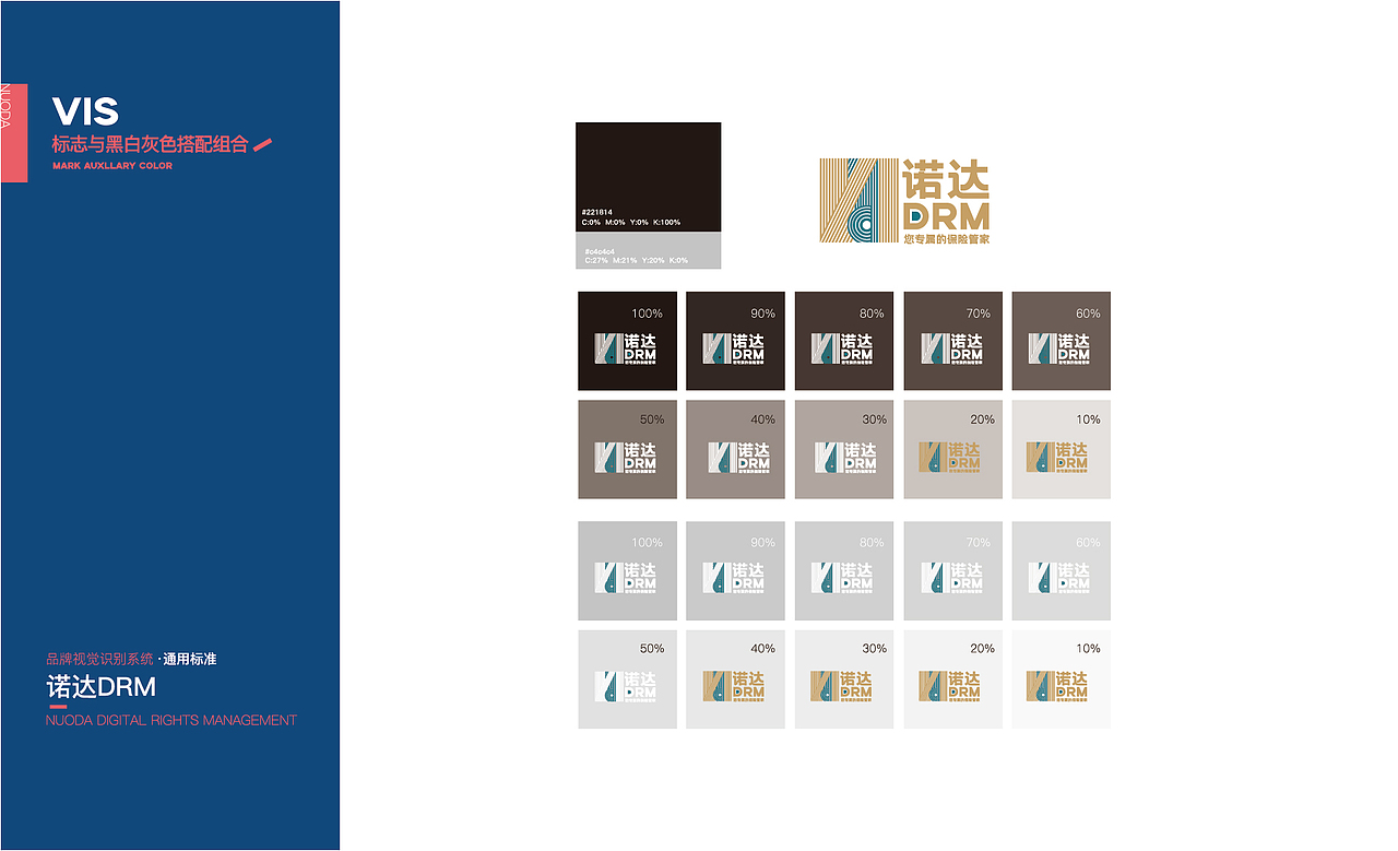 诺达DRM保险管家VIS（图ZMjY5MDE0NTQw） - Logo - 站酷设计师TranTranm原创素材 - 站酷ZCOOL