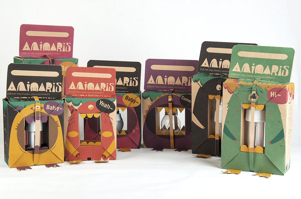 环保灯包装设计