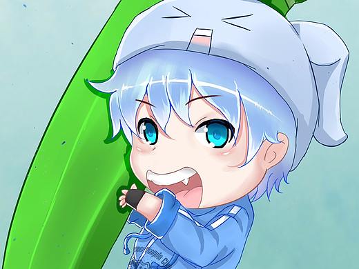 可爱兔子来一波（Q版）（个人主页-ZMzA3MDQzNTY=） - 其他动漫 - 站酷设计师JOY_AM原创素材 - 站酷ZCOOL