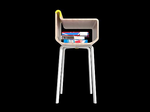 GUUGU-椅子x书架设计