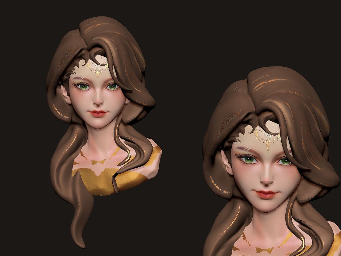 zbrush角色设计（图ZMzIwODI0OTYw） - 人物/生物 - 站酷设计师本秃利原创素材 - 站酷ZCOOL