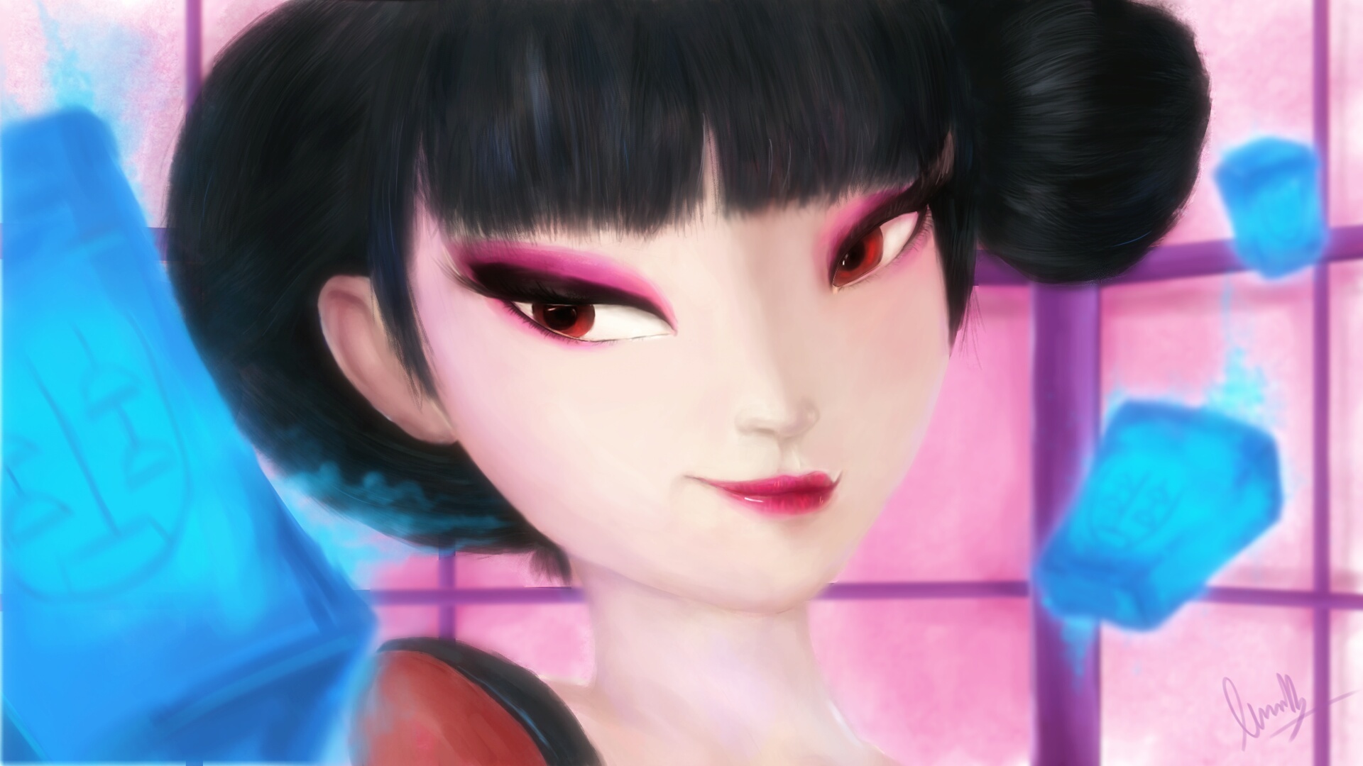 宝青坊坊主|插画|创作习作|visage牧师 - 原创作品 - 站酷 (zcool)