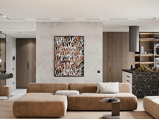 中性色系公寓 高质感 高颜值