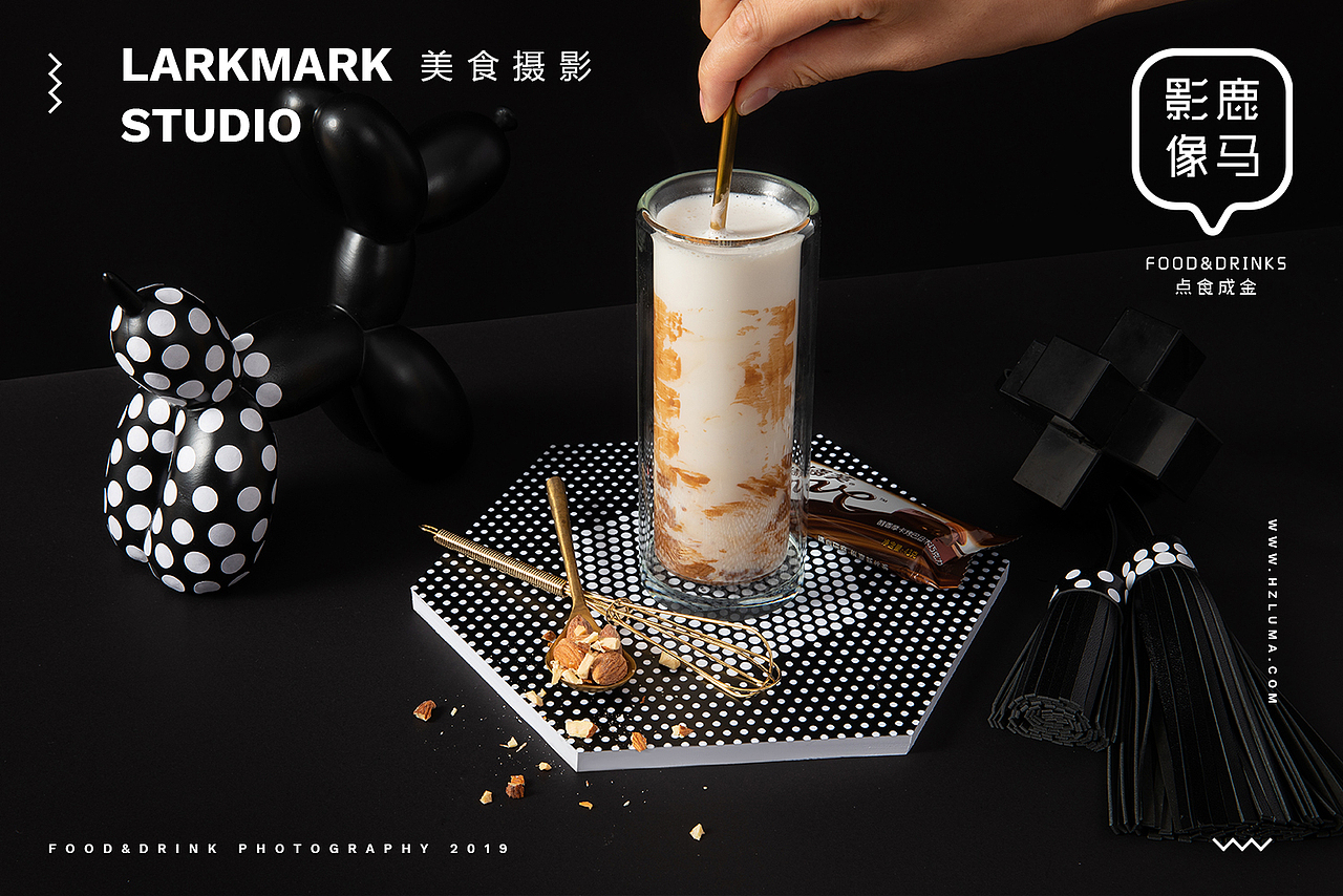 波点狂想曲-时尚奶茶摄影 概念饮品摄影（图ZMTQ1NDk5MjQ0） - 产品摄影 - 站酷设计师美食摄影师陈燕飞原创素材 - 站酷ZCOOL