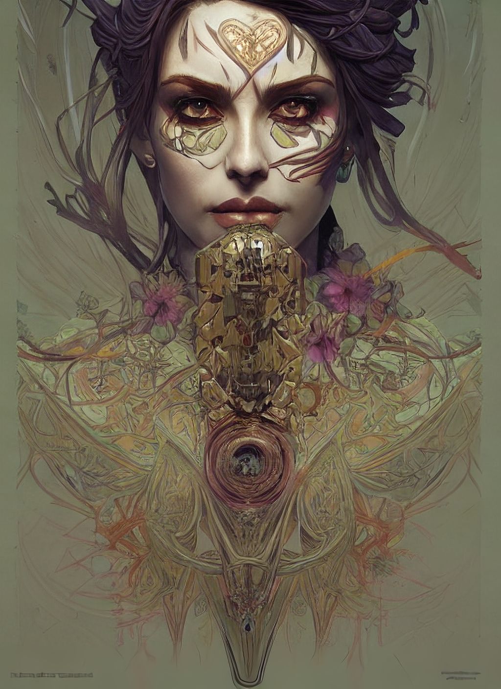 花神肖像系列 | AI
