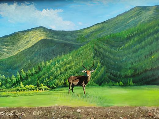 新农村墙绘，新农村壁画，乡村壁画