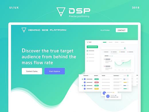 DSP-Platform UI/UX design